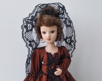 Handcrafted porcelain doll - Pepita Jimenez 16