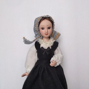 Muñeca de porcelana hecha a mano - Esther Prien (Nathaniel Hawthorne "La letra escarlata") 84
