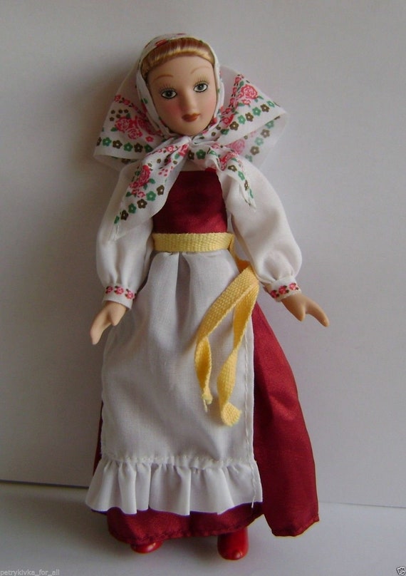 handcrafted porcelain doll