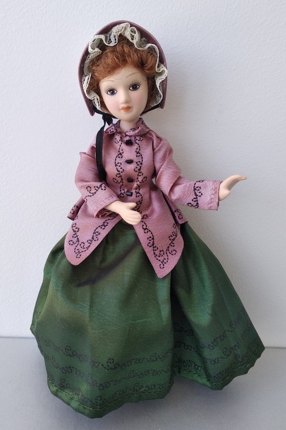handcrafted porcelain doll