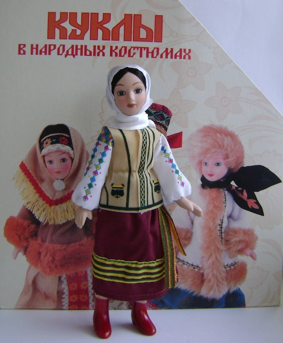handcrafted porcelain doll