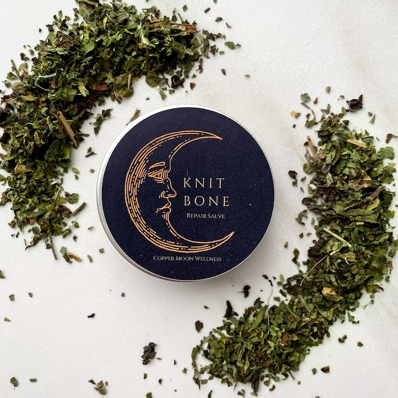 Knit Bone Salve Comfrey Salve Pain Relief Wound Healing Etsy