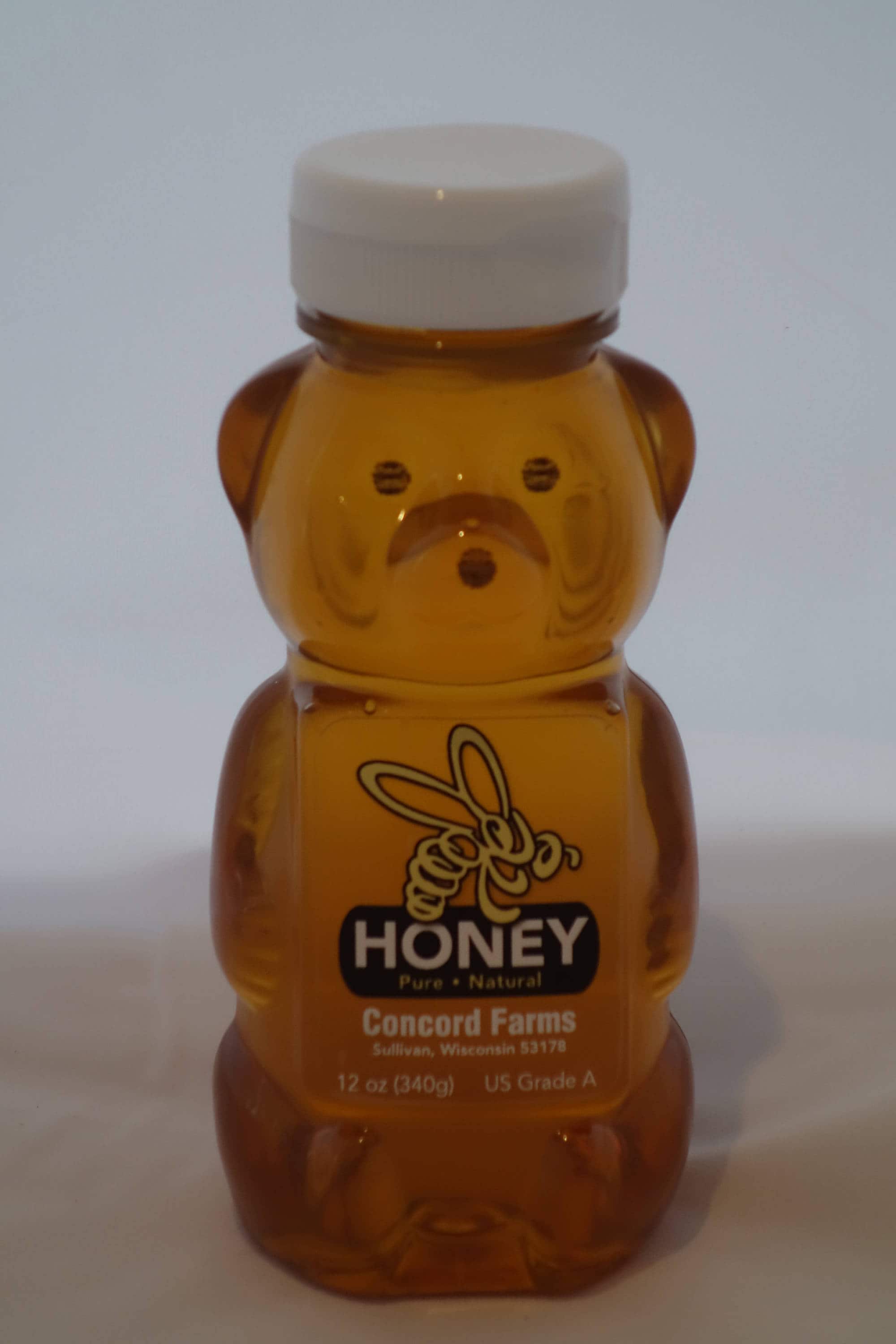 12oz Raw Wisconsin honey