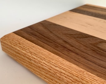 Mixed Wood Cutting Board