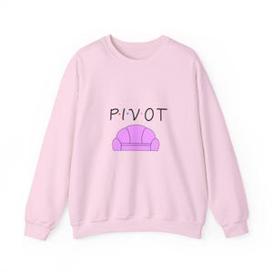 Friends Catchphrase Sweatshirt, Central Perk Crewneck Jumper, 90s TV Show Gift, Rachel Ross Monica Chandler Pullover, Unisex Heavy Blend™