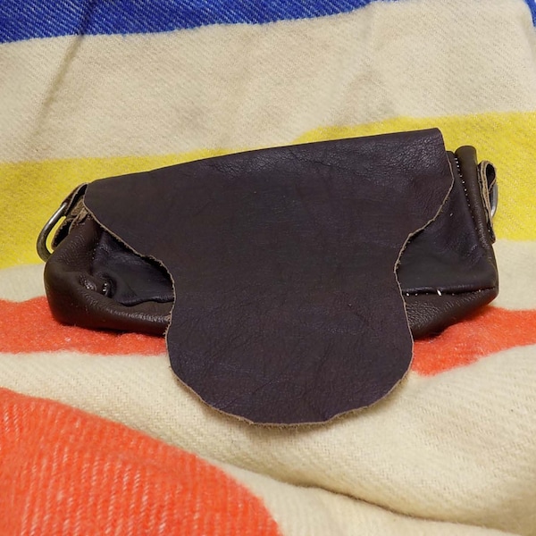 Black Powder Bag Etsy