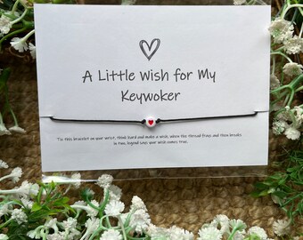 A little wish for my key worker wish bracelet