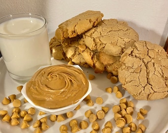 Double peanut butter cookies