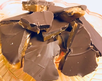 Toffee with almonds 1 pound