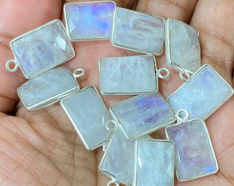 Collana Con Angelo In Pietra Di Luna Arcobaleno: Ciondolo - Foto 7