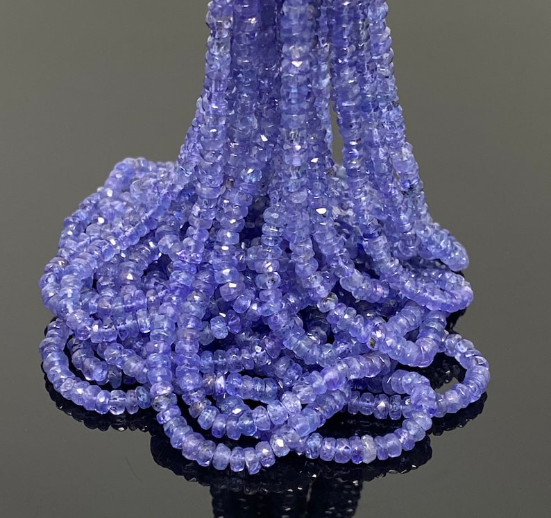 Tanzanite Beads Gemstone Beads Jewelry Supplies for Jewelry Etsy
