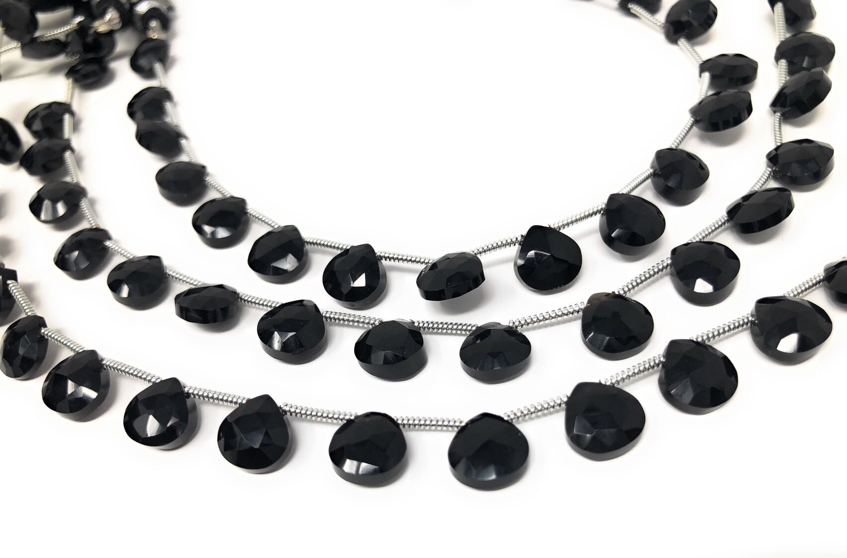 Black Onyx Beads Gemstone Beads Wholesale Beads Bulk Beads Etsy