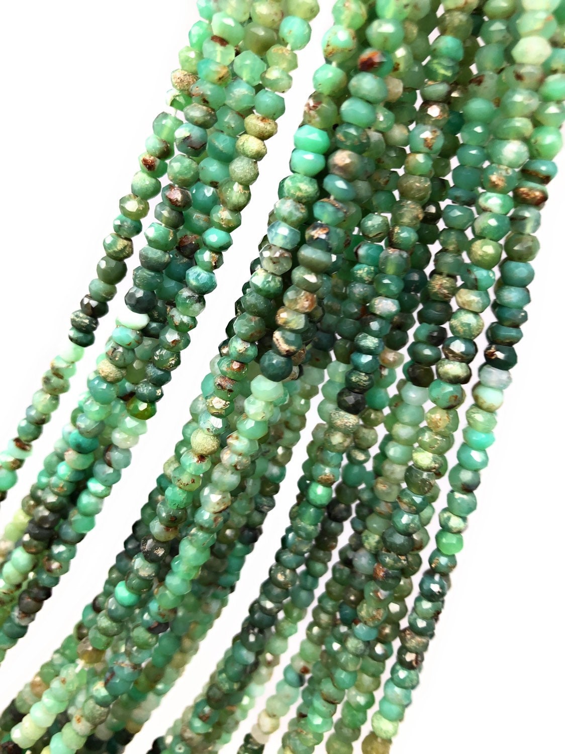 Natural Chrysoprase Beads Gemstone Beads Wholesale Beads Etsy