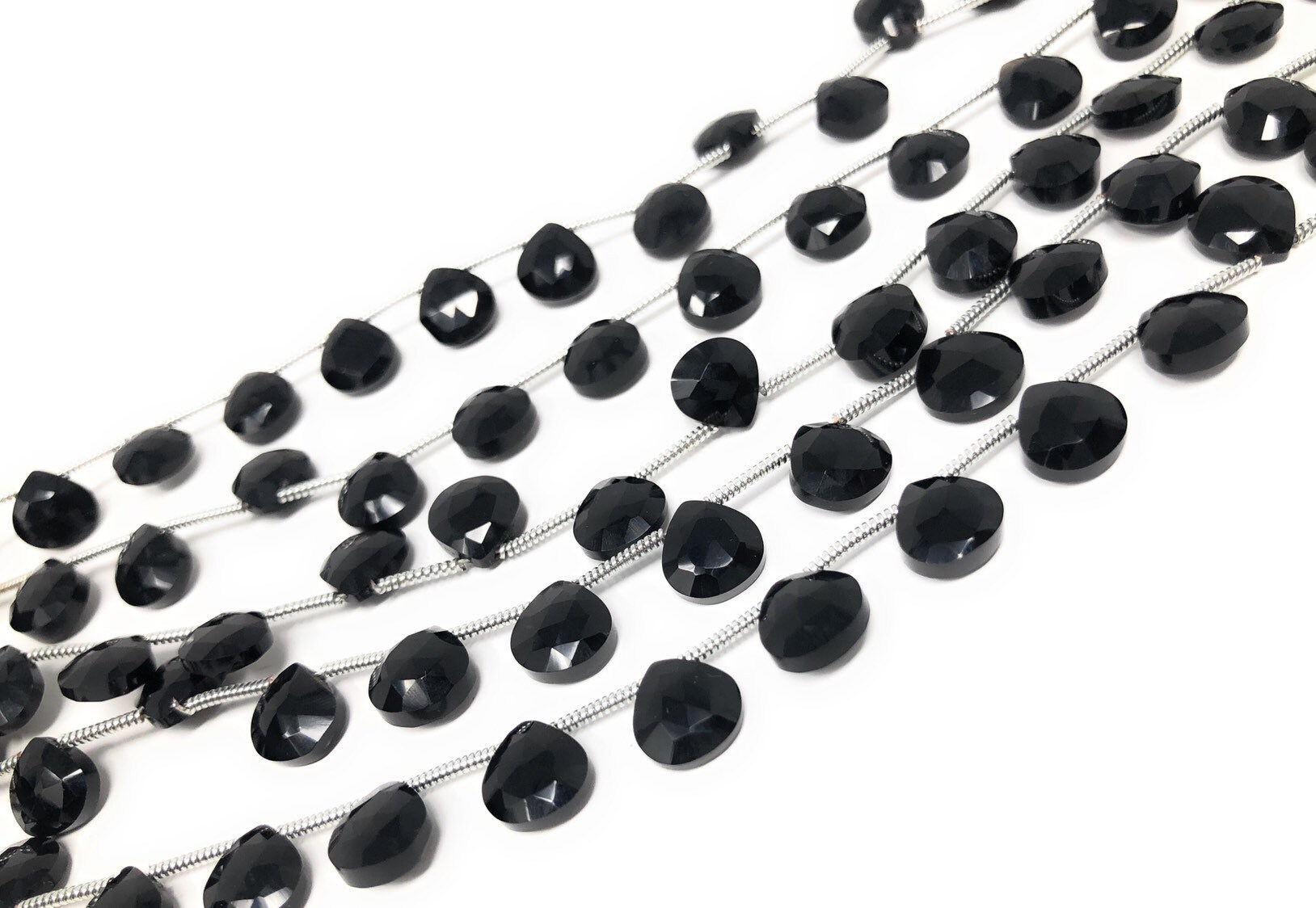 Black Onyx Beads Gemstone Beads Wholesale Beads Bulk Beads Etsy