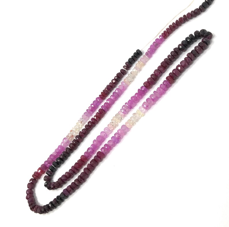 Ruby Beads Gemstone Beads Shaded Ruby Beads Wholesale Etsy