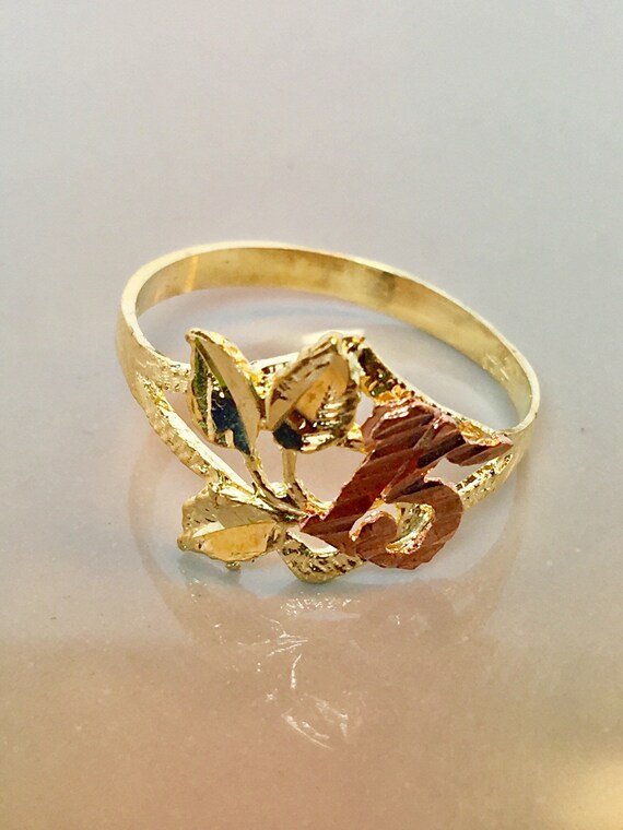 15th birthday gold ring/ Quienceanera gold ring/ c