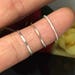 BIG SALE Silver Stacking ring - Sterling Silver Dainty Ring - Pinky Ring Silver - Thin Ring - Simple Ladies Ring
