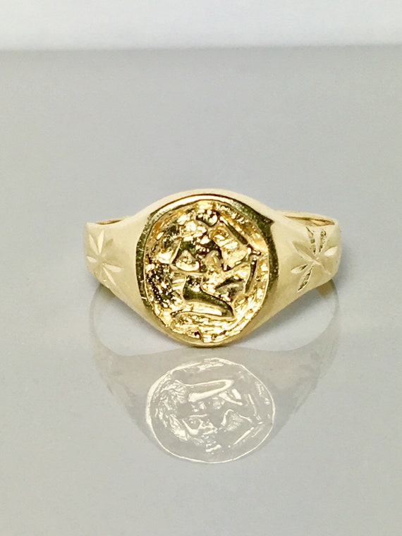 solid gold ring