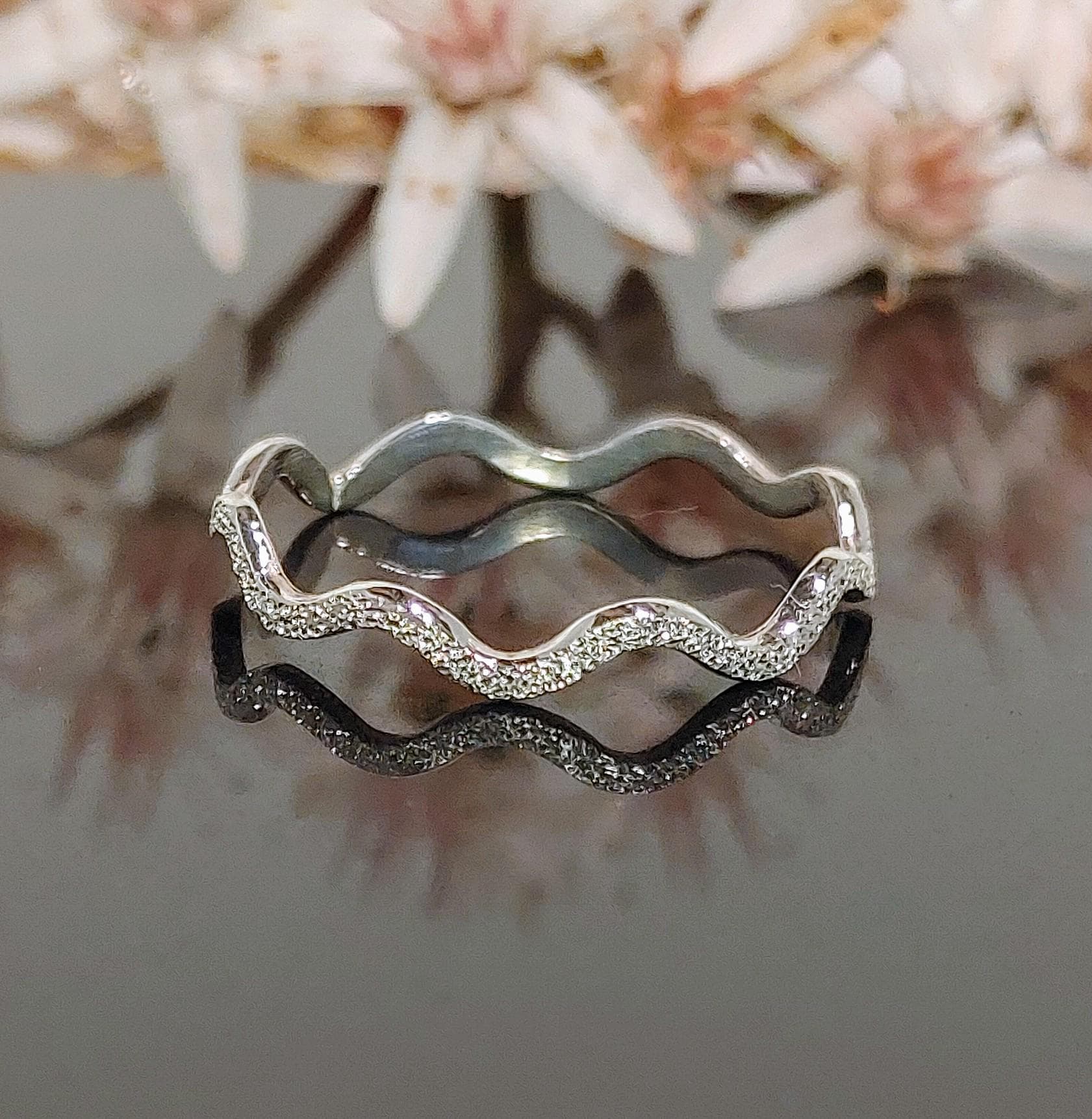Stardust Thumb Ring - 925 Sterling Silver Midi Ring Gold - Gold