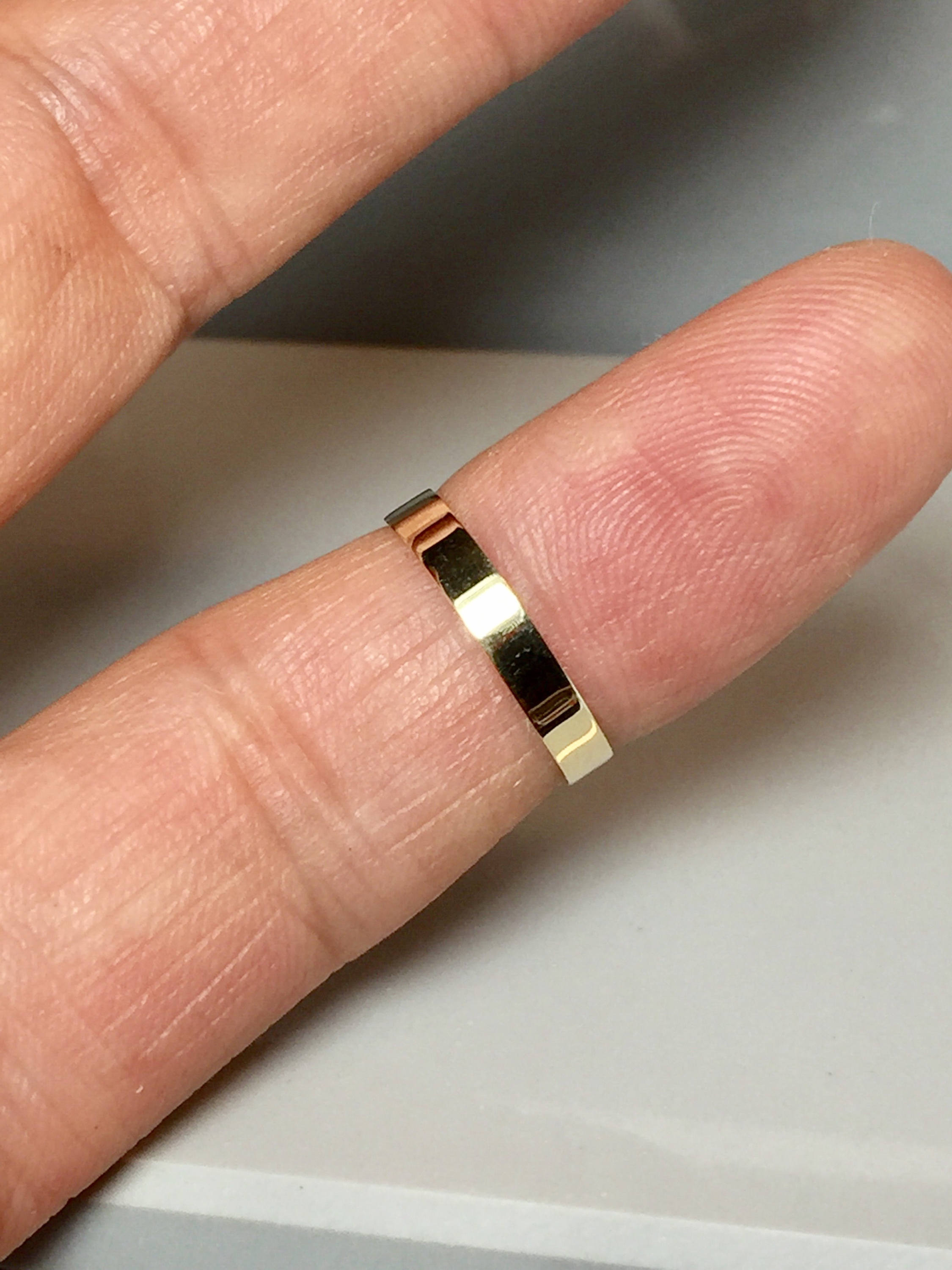 Sale 14k 10k Solid Gold Ladies Cuff Rings Midi Ring Gold Etsy