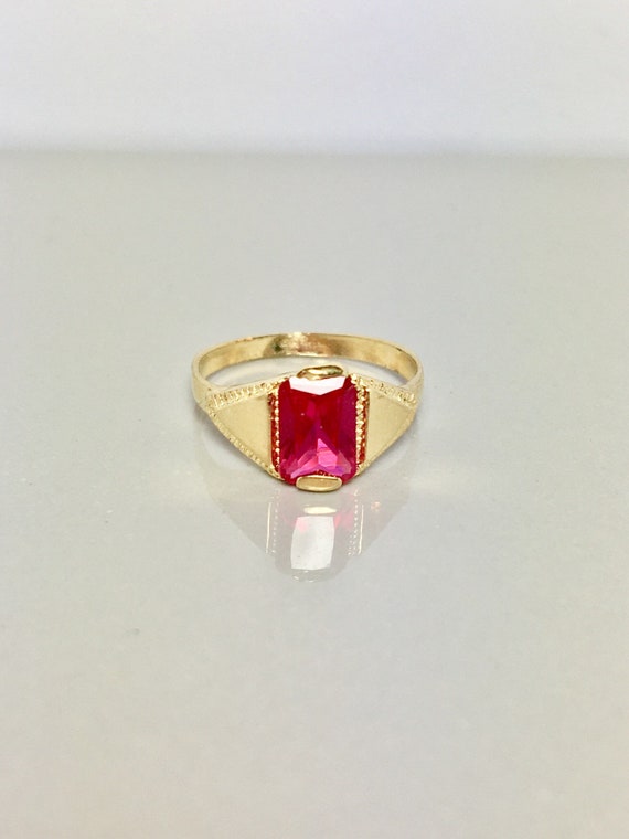 14k Solid Gold Baby Ring - Rings for kids - Rings