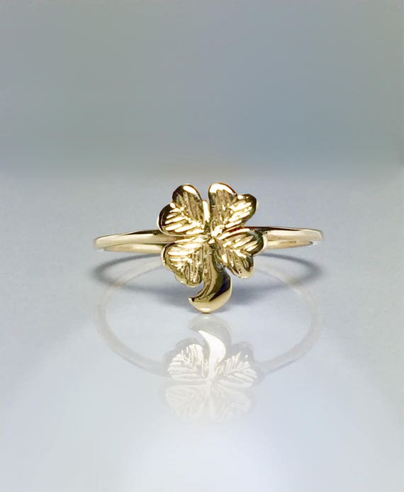 10k or 14k Yellow Real Gold Band Flower /& Leaf Design Womens Toe Ring