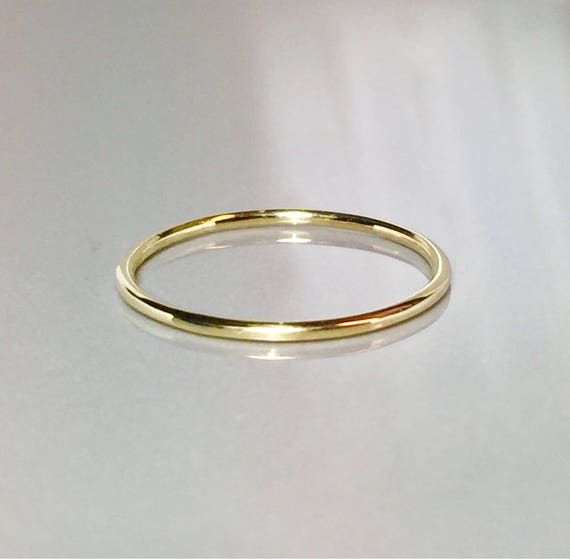 10k gold midi rings