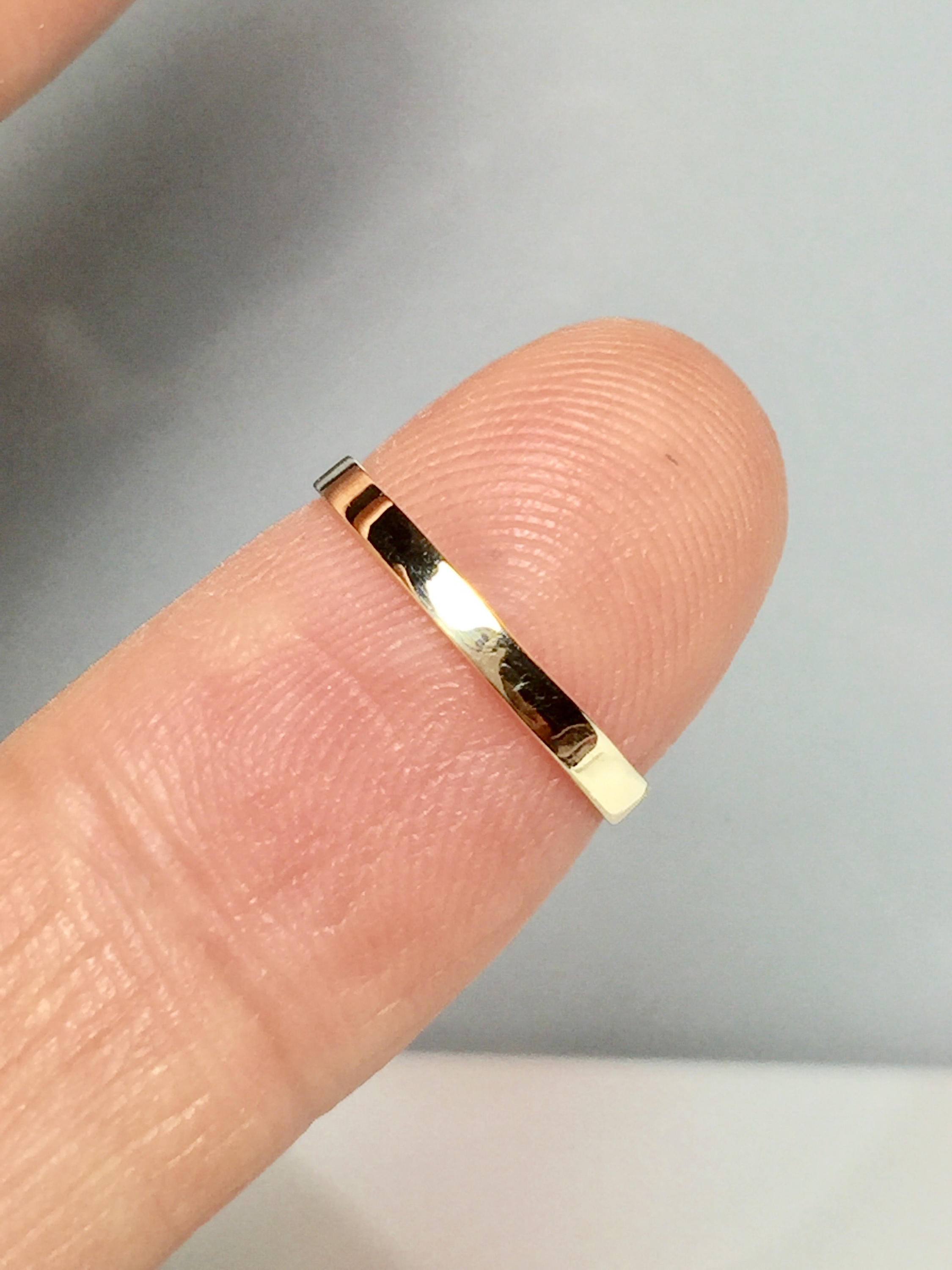 SALE 14k 10k Solid Gold Cuff Ring Adjustable Ring Gold Etsy