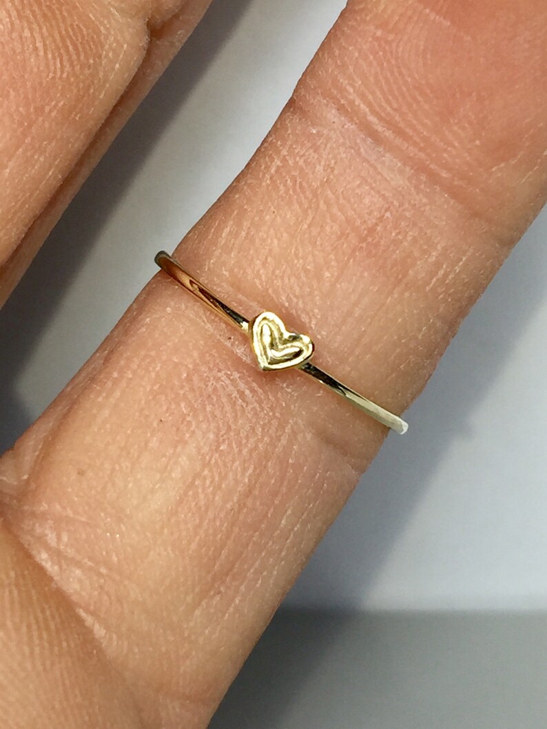 10k gold midi rings