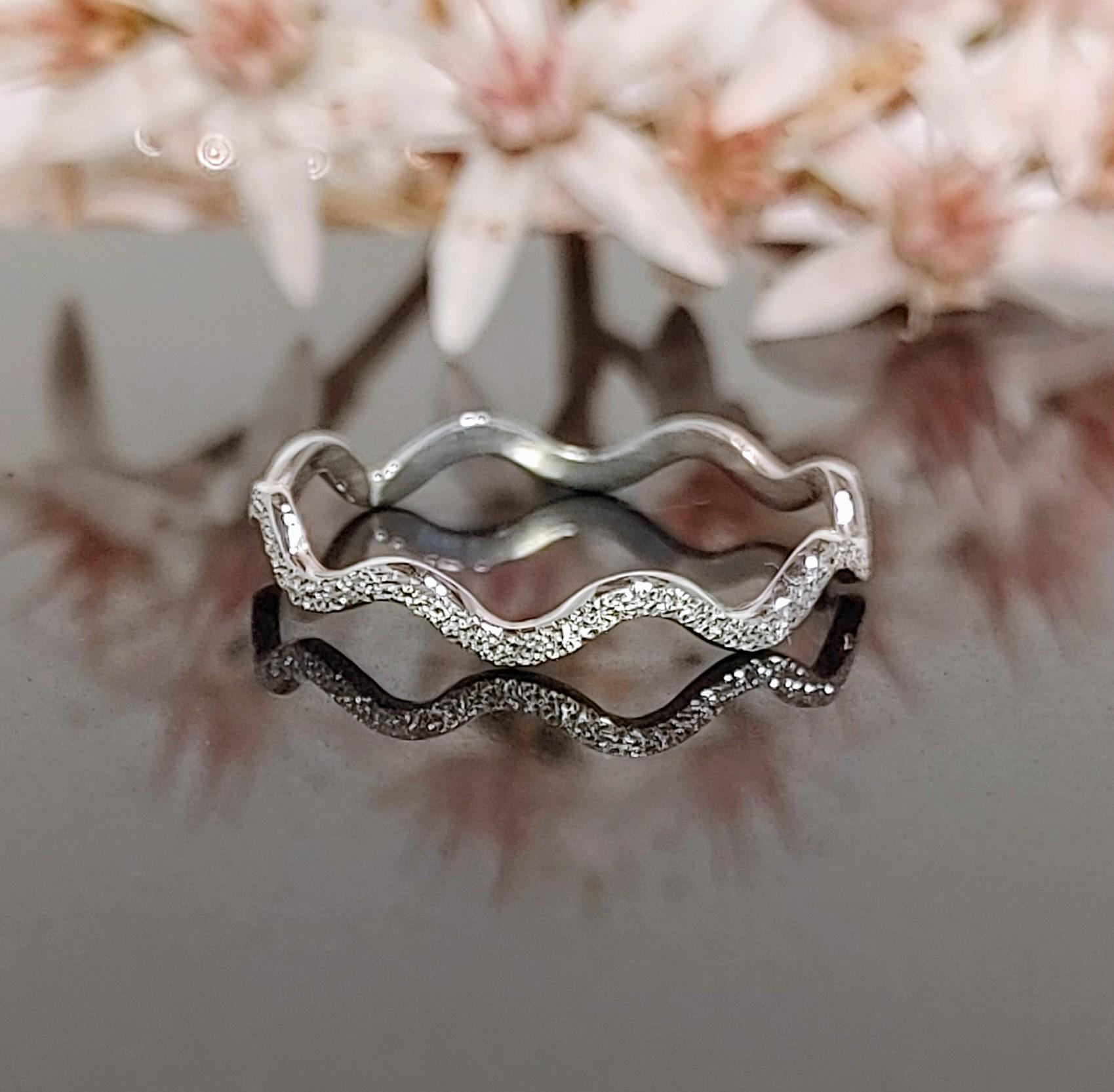 Stardust Thumb Ring - 925 Sterling Silver Midi Ring Gold - Gold
