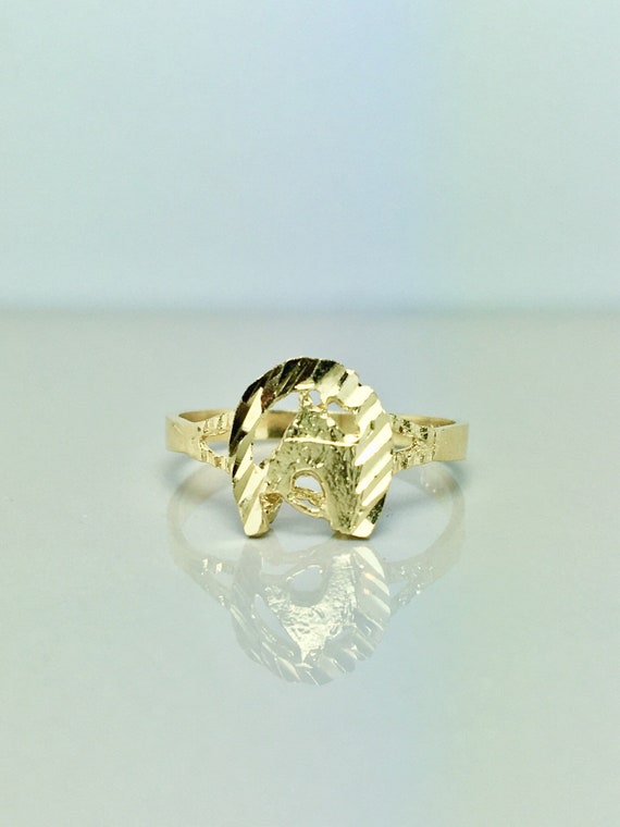 14k Solid Gold Baby Rings - Gold Pinky Rings - Gol
