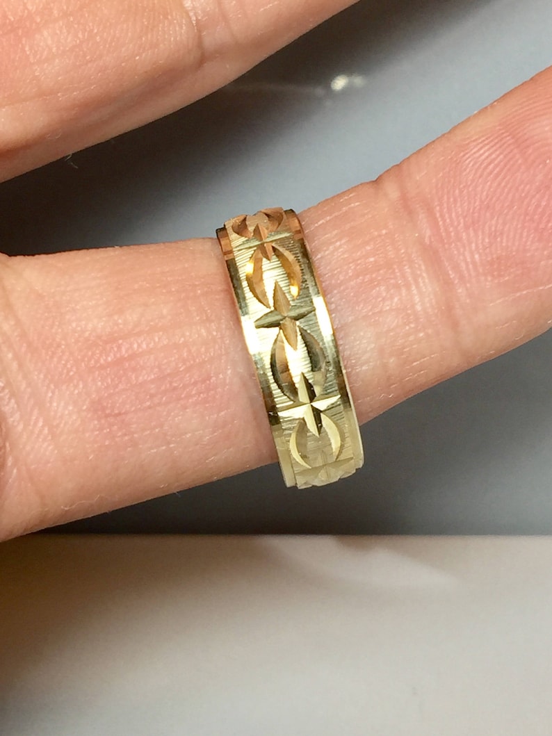 BIG SALE 10k Gold Wedding Band Wedding Rings Gifts for Etsy