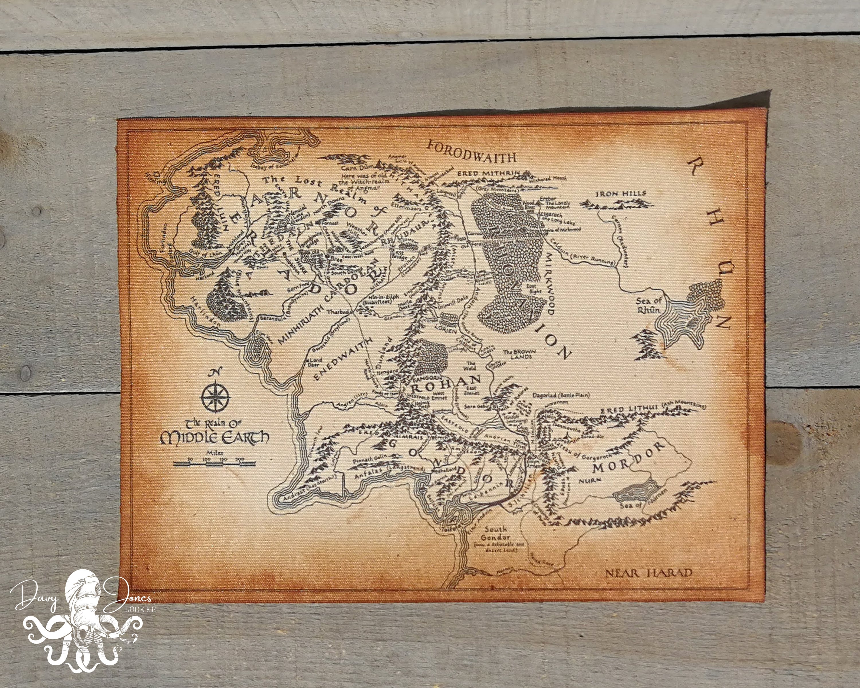 middle earth full map