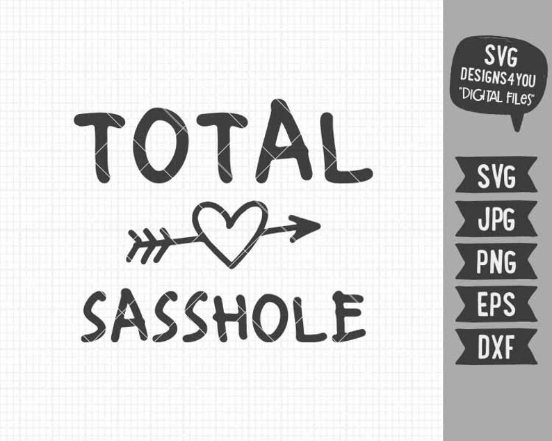 Download Total sasshole svg Baby girls svg Sassy svg Girl funny ...