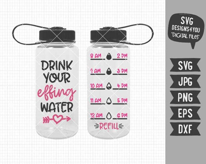 Free Drink Your Effing Water Svg Free
