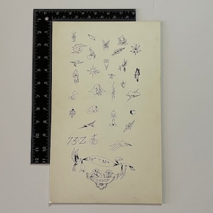 AUTHENTIC Vintage Tattoo Artwork