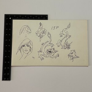 AUTHENTIC Vintage Tattoo Artwork