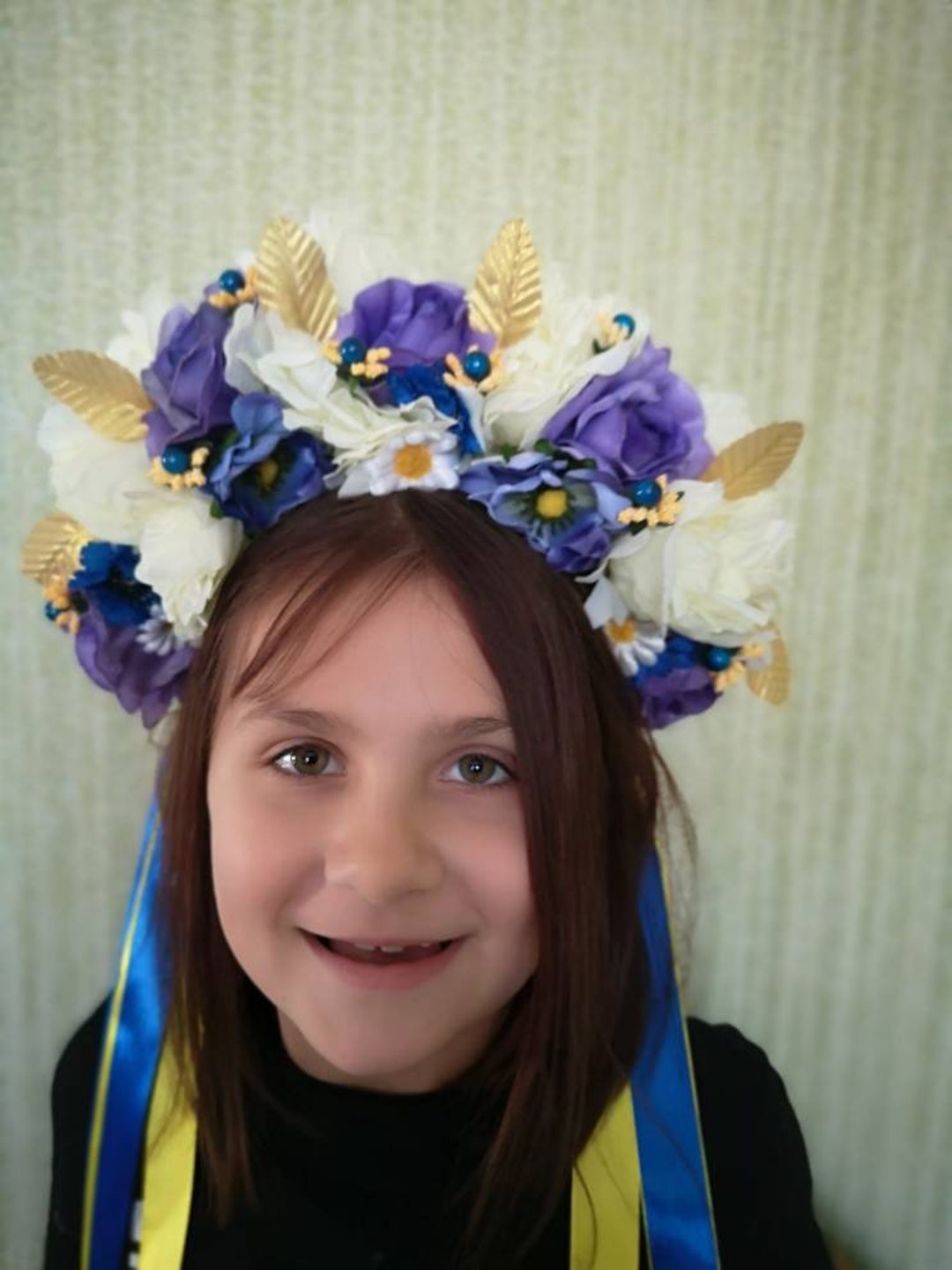Ukrainian Flower Crown Ukrainian Flower Crown, Ukrainian Headband