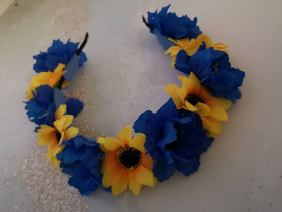 Ukrainian Flower Crown Ukrainian Flower Crown, Ukrainian Headband