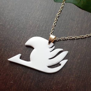 Collana con catena simbolo Fairy Tail - Oro e Argento