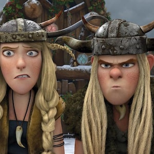 Ruffnut/Tuffnut Helmet - How to Train your Dragon 1, 2, & 3 Cosplay HTTYD Costume