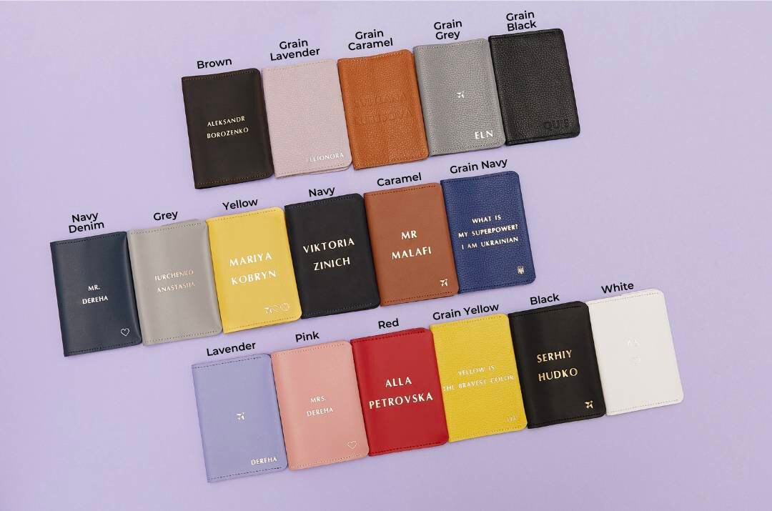 Personalized Passport Cover and Luggage Tag Travel Set Etsy