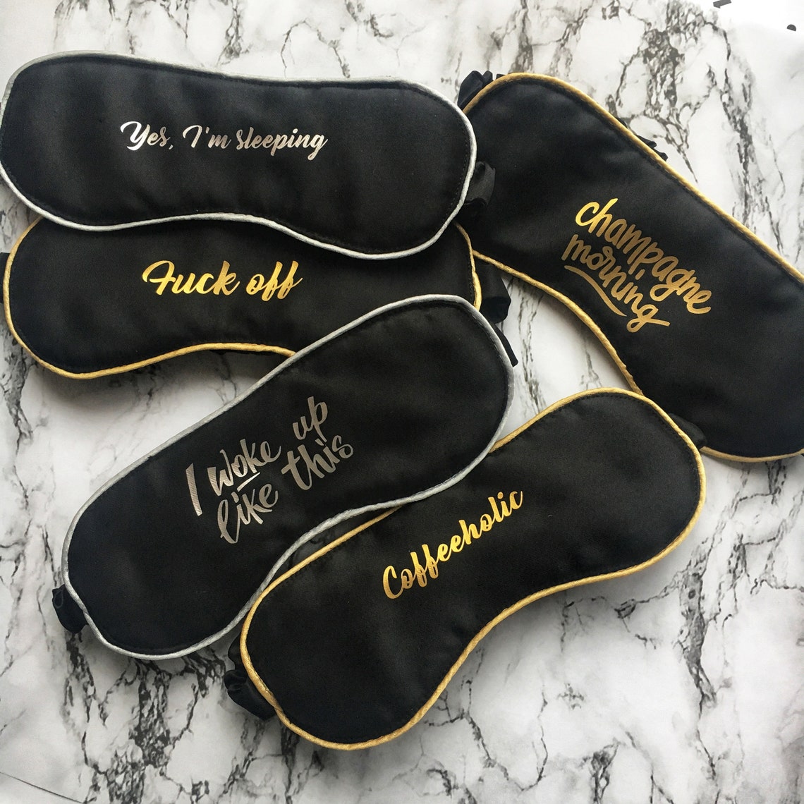 Funny Sleep Mask Pack Silk Sleep Mask For Women Bachelorette Etsy