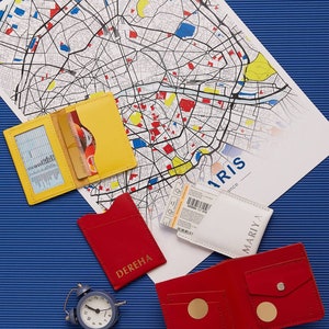 Billetera delgada de cuero personalizada, tarjetero con inicial para él, billetera con clip para billetes, billetera con bolsillo para monedas, regalo para hermano, porta identificación
