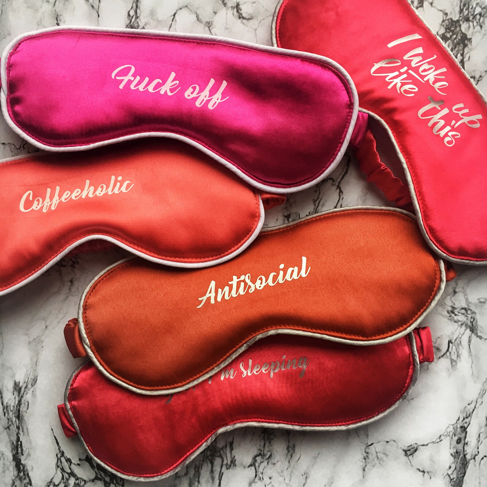 Funny Sleep Mask Pack Silk Sleep Mask For Women Bachelorette Etsy