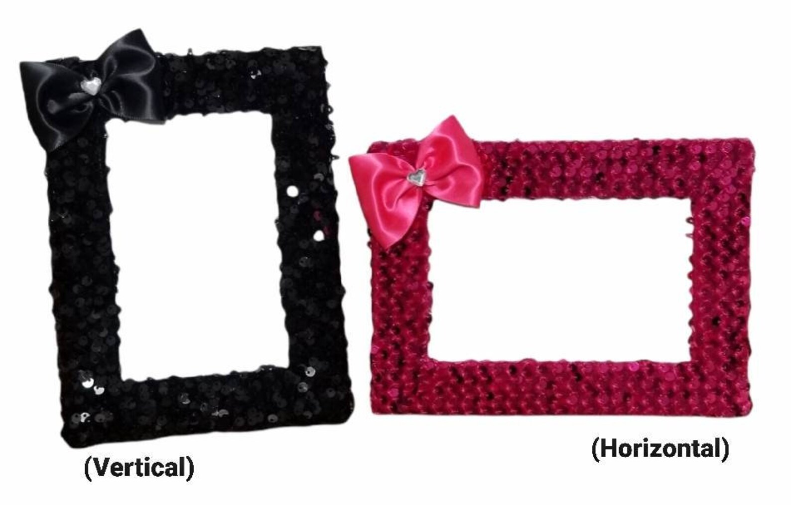 Picture Frame 4x6 5x7 8x10 Sequin Glitter Photo Frame Bling Etsy