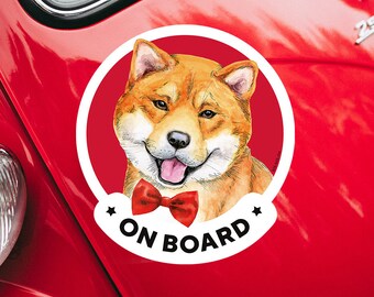 2 protected by Akita dog car home window bumper vinyl stickers 
