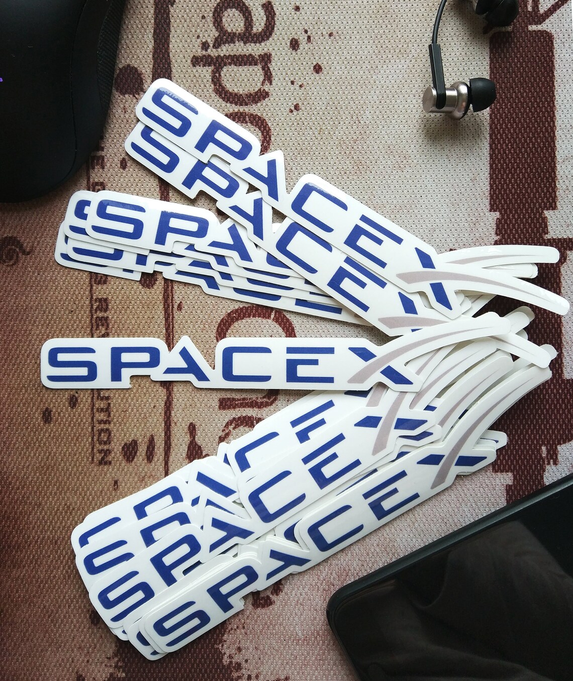 Laptop vinyl sticker SpaceX logo for macbook pro. About Solar Etsy