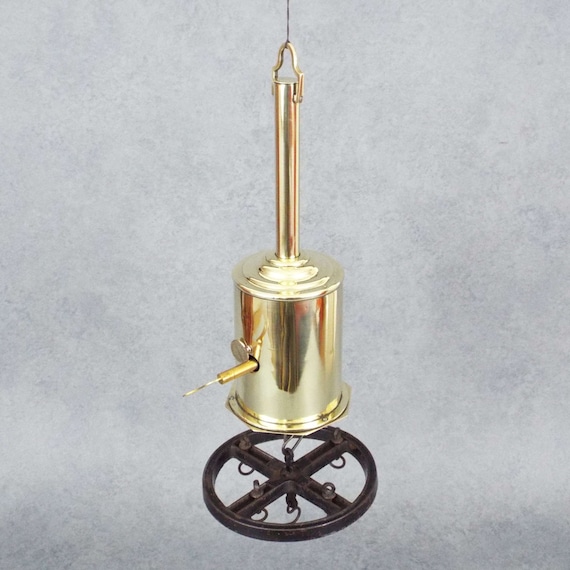 Antique Brass Bottle Jack Spit Jack Clockwork Roasting Spit Etsy