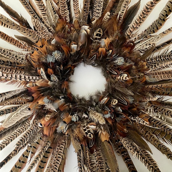 Feather Wreaths - Etsy